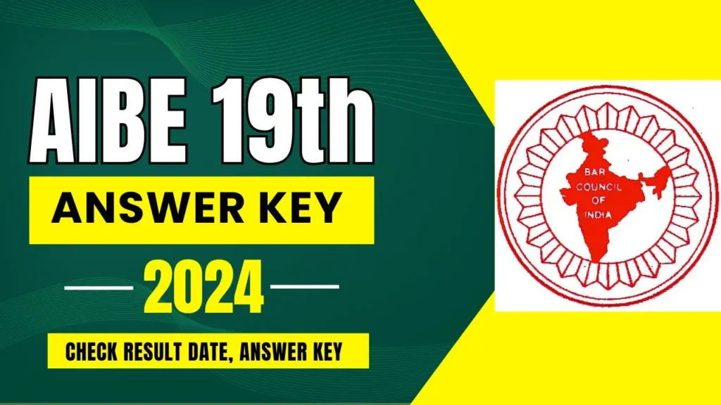 AIBE 19 Exam Answer Key 2024