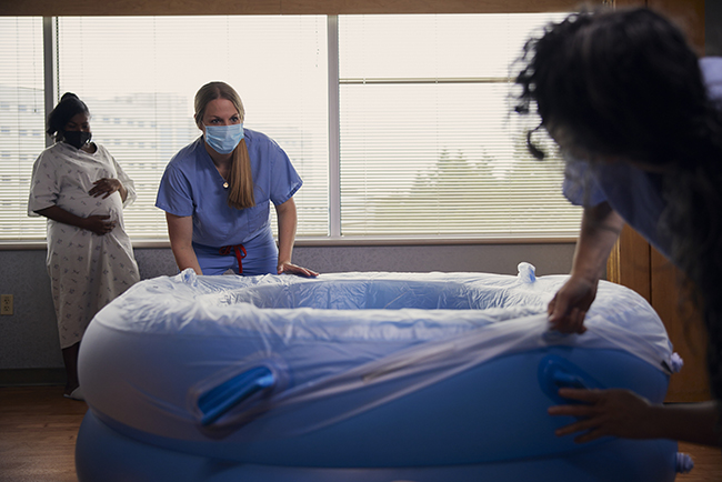 Water Birth Delivery